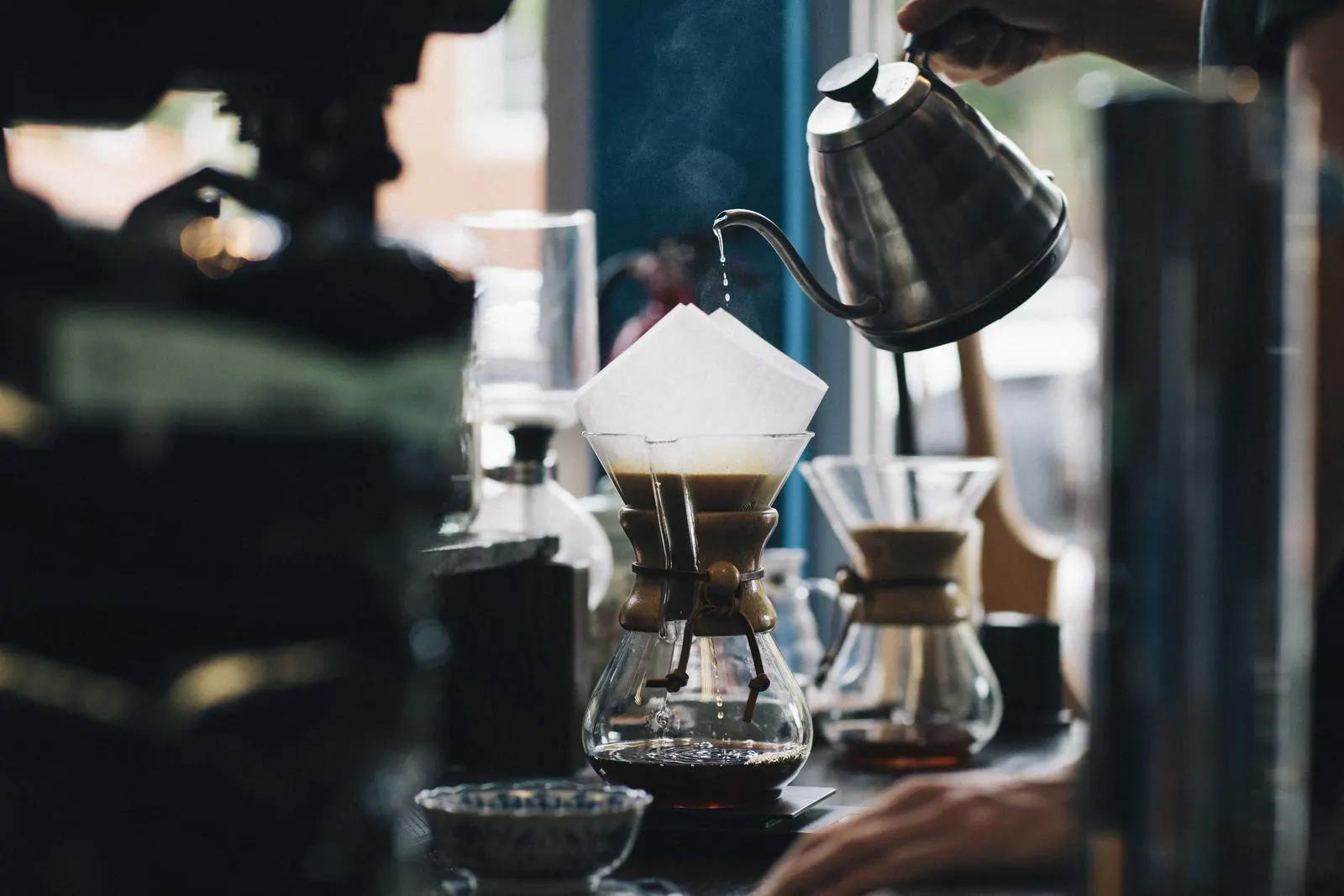 Pour-over coffee